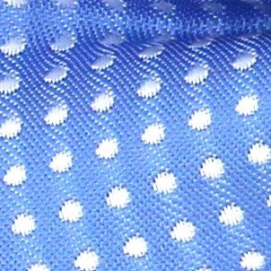 Pajarita Niños Azul Claro con Lunares