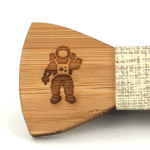 Pajarita Niños Bambú Astronauta