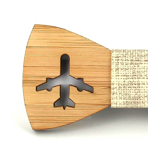 Pajarita Niños Bambú Hueca Avión