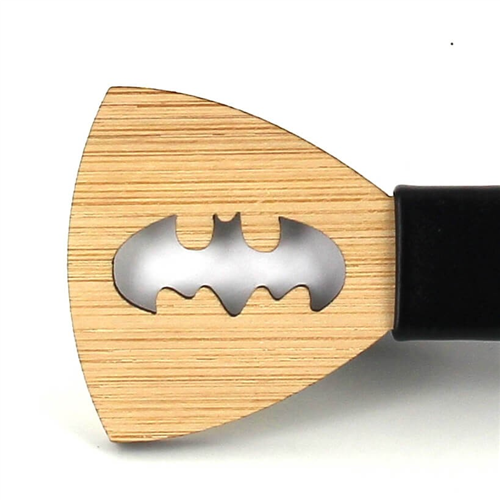 Pajarita Niños Bambú Hueca Batman