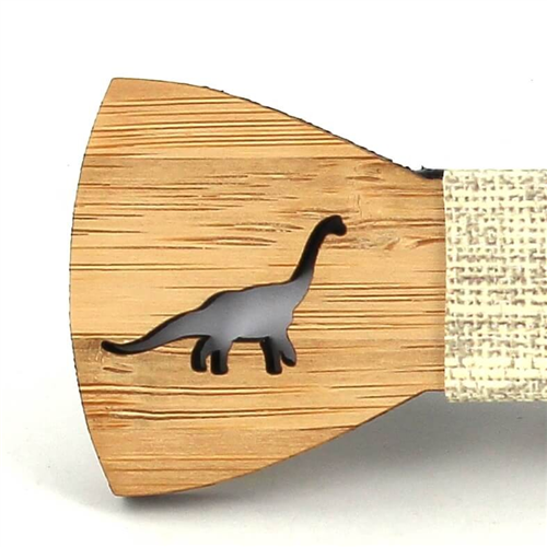 Pajarita Niños Bambú Hueca Brachiosaurus
