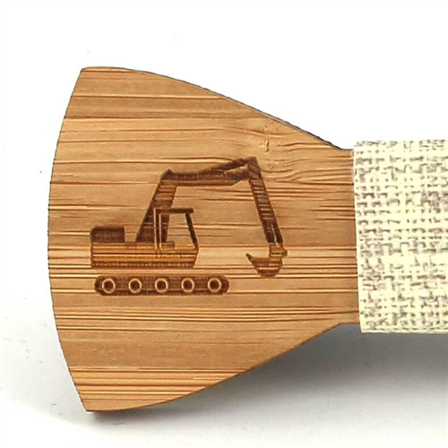 Pajarita Niños Bambú Pala-Excavadora