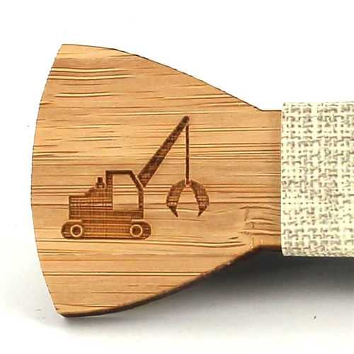 Pajarita Niños Bambú Pinza-Excavadora