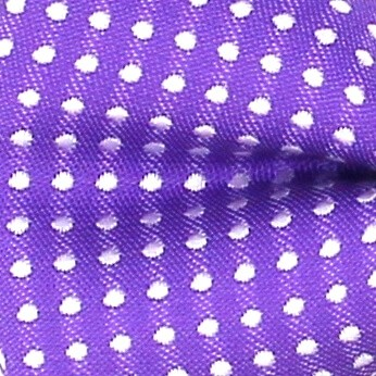 Pajarita Niños Morada con Lunares