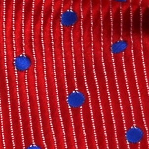 Pajarita Niños Roja con Lunares