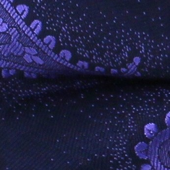 Pajarita Paisley Azul