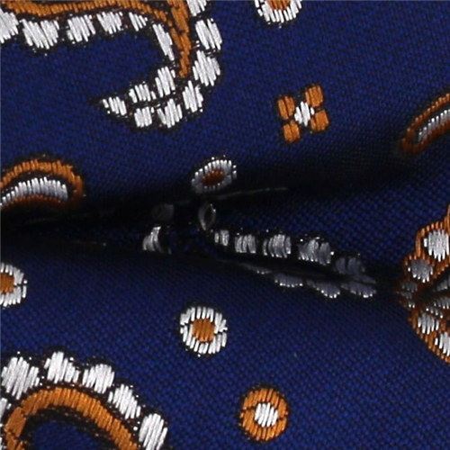 Pajarita Paisley Azul Marino