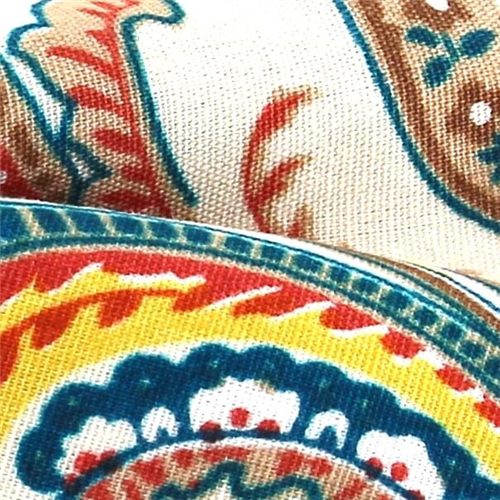Pajarita Paisley Blanca