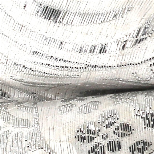 Pajarita Paisley Brillo Blanca