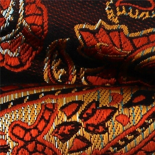 Pajarita Paisley XL Naranja