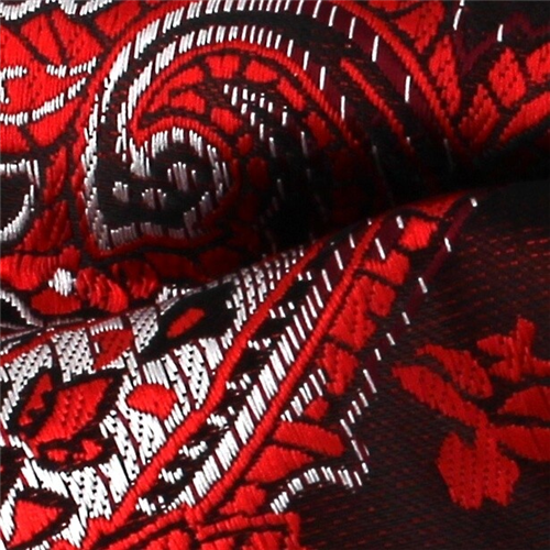 Pajarita Paisley XL Roja