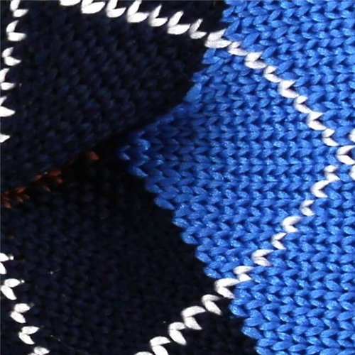Pajarita Punto Cuadros Azules