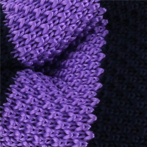 Pajarita Punto Rayas Azul y Morado