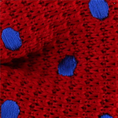 Pajarita Punto Roja Lunares Azules