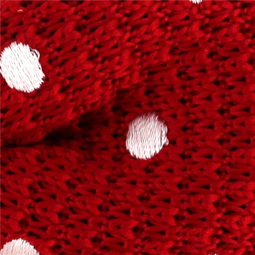 Pajarita Punto Roja Lunares Blancos