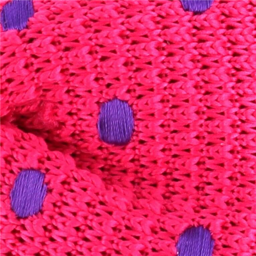 Pajarita Punto Rosa Lunares Morados