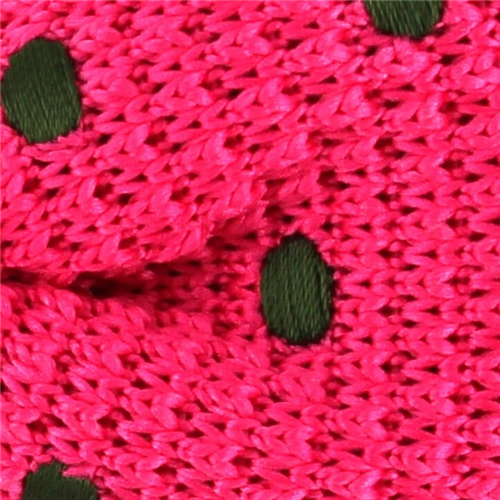 Pajarita Punto Rosa Lunares Verde Oscuro