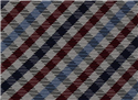 Corbata Cuadros Vichy Granate