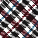 Corbata Estrecha de Cuadros Multicolor