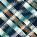 Corbata Estrecha de Cuadros Multicolor