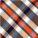 Corbata Estrecha de Cuadros Multicolor