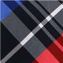 Corbata Estrecha de Cuadros Multicolor
