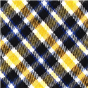 Corbata Estrecha de Cuadros Tricolor
