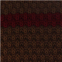 Corbata Punto Marrón Rayas Granate
