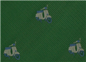 Corbata Vespas Verde
