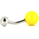 Gemelos Bolas Billar Amarillo 1