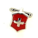 Gemelos Cruz Suiza Roja