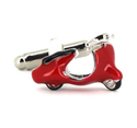 Gemelos Moto Scooter Vespa Roja