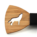 Pajarita Bambú Hueco Lobo