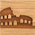 Pajarita Bambú Skyline Roma