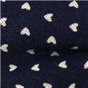 Pajarita Corazones Azul Oscuro
