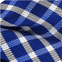 Pajarita Cuadros Azul y Blanca