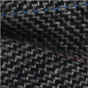Pajarita Lana ZigZag Negra y Blanca