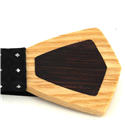 Pajarita Madera Bicolor