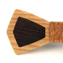 Pajarita Madera Bicolor