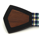 Pajarita Madera Bicolor
