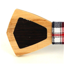 Pajarita Madera Bicolor