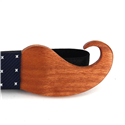 Pajarita Madera Bigote