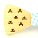 Pajarita Madera Calaveras