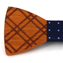 Pajarita Madera Cuadros