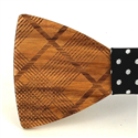 Pajarita Madera Cuadros