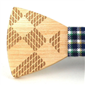 Pajarita Madera Cuadros