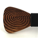 Pajarita Madera Espiral