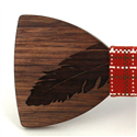 Pajarita Madera Pluma
