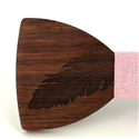 Pajarita Madera Pluma