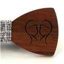 Pajarita Madera Zodiaco Géminis